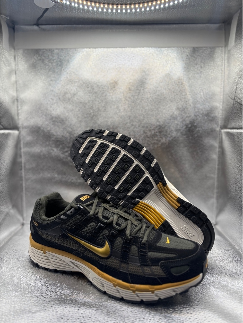 Nike P-6000 SE black sequoia ochre